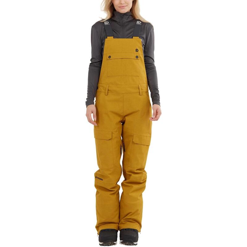 Pantaloni de schi Sakura Bib Pants - maro femei