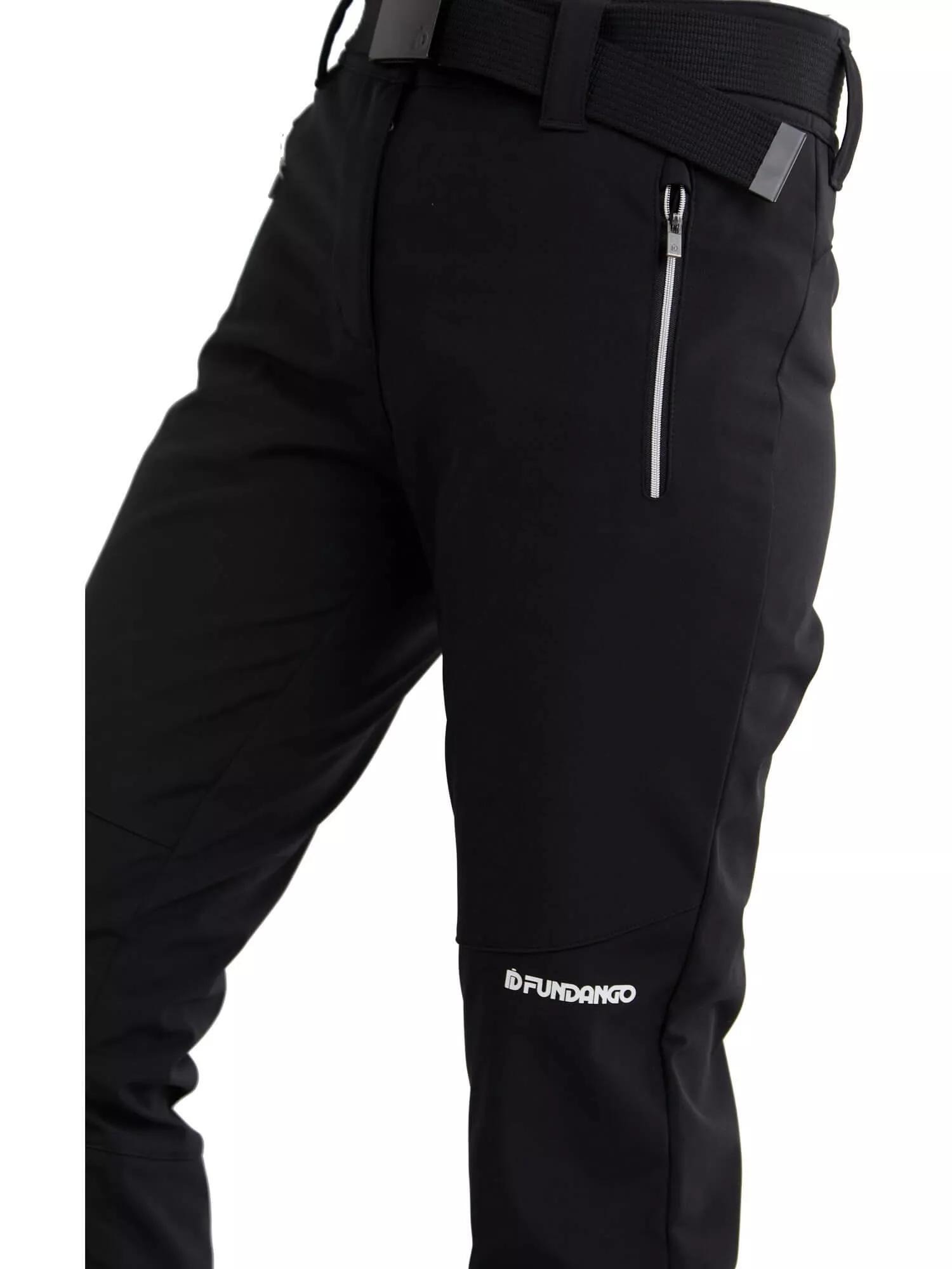 Skihose Galena Softshell Pants Damen - Schwarz 5/7