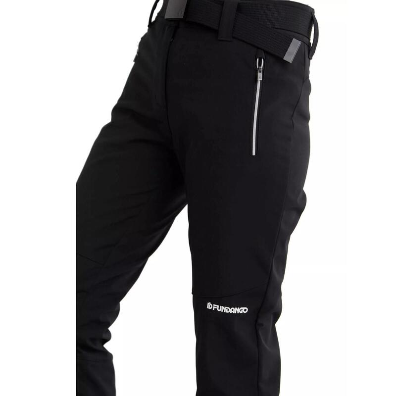 Skihose Galena Softshell Pants Damen - Schwarz