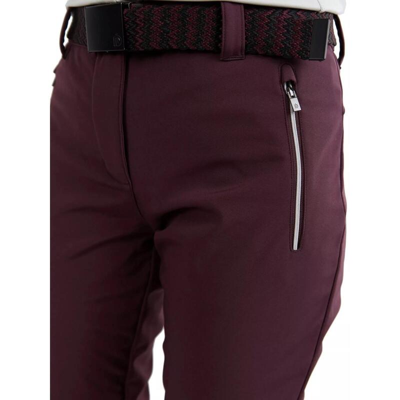 Pantaloni de schi Galena Softshell Pants - violet femei