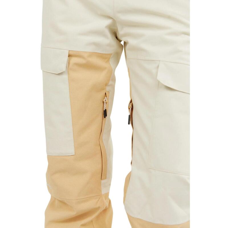 Pantaloni de schi Sakura Bib Pants - galben femei