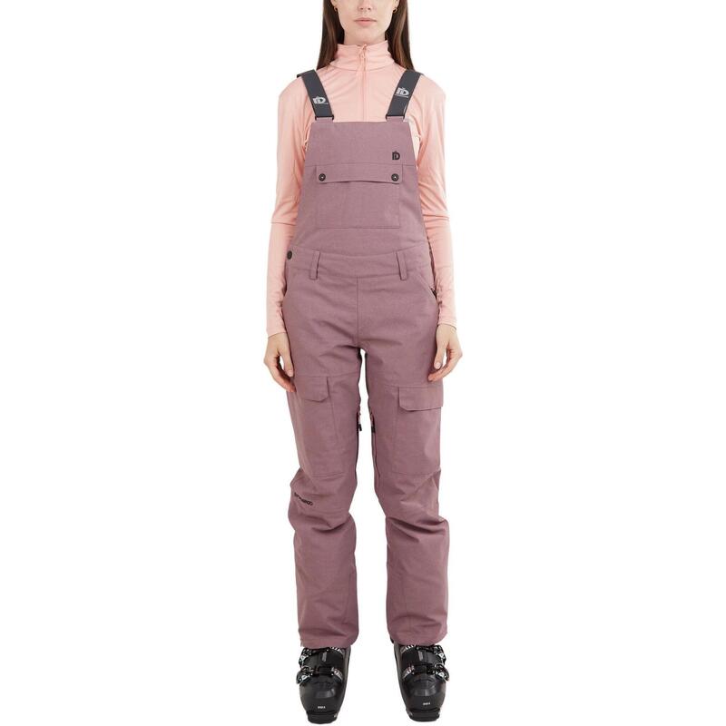 Skihose Sakura Bib Pants Damen - lila