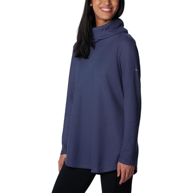Cardigan Holly Hideaway Waffle Cowl Neck Pullove femei