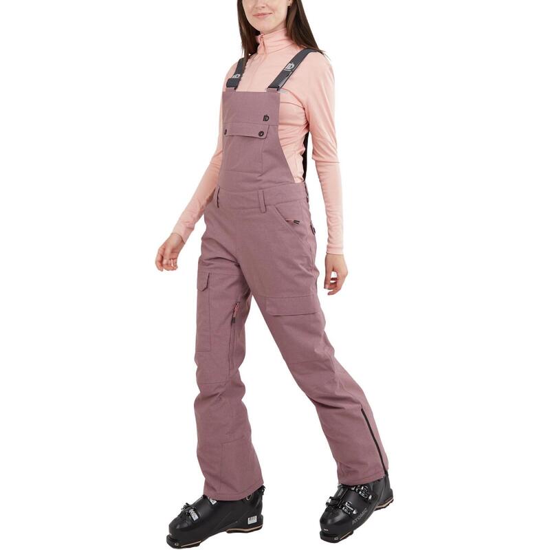 Skihose Sakura Bib Pants Damen - lila