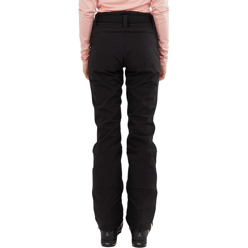 Pantaloni de schi Galena Softshell Pants - negru femei