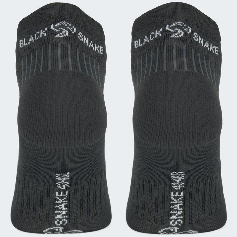 Sport Sneaker Socken | 2 Paar | Damen und Herren | Anthrazit