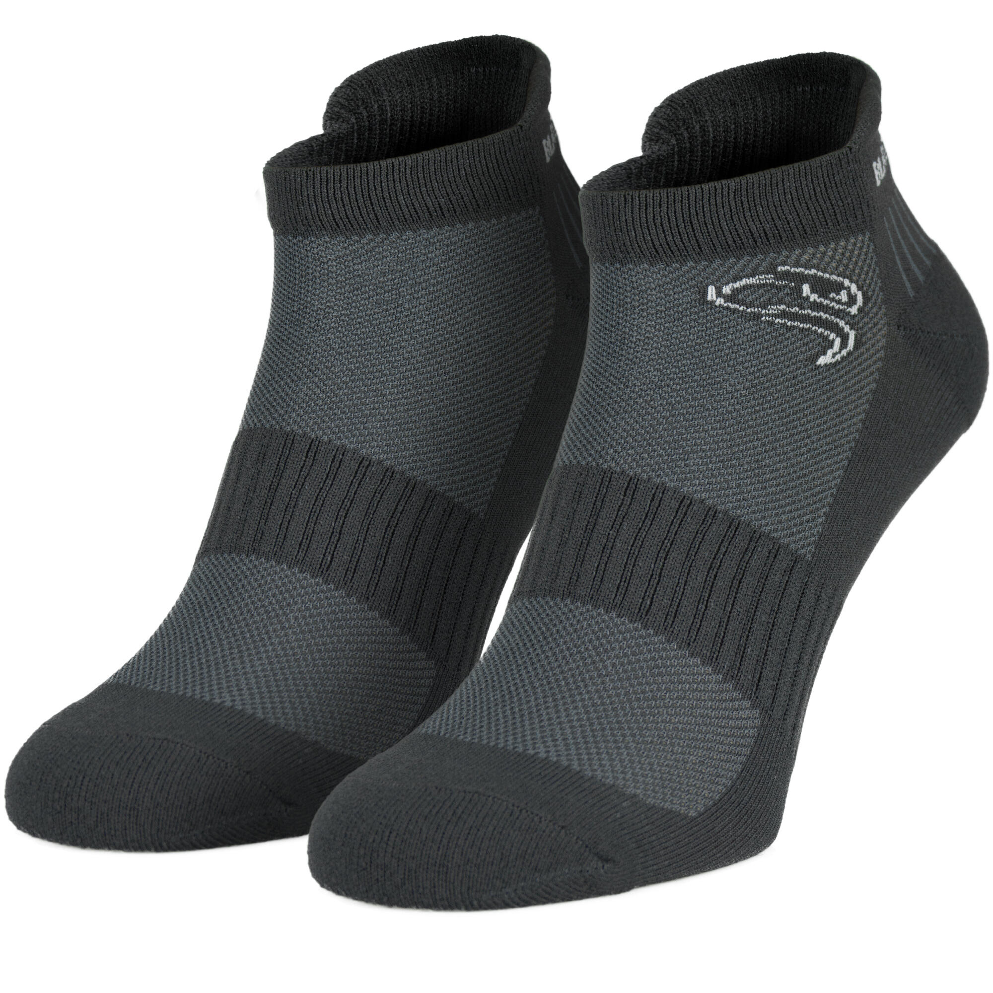 Sports socks | 2 pairs | Women and Men | Anthracite