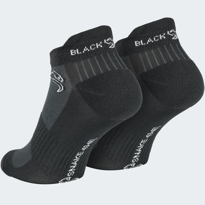 Chaussettes de sports | 2 paires | Femmes et Hommes | Anthracite