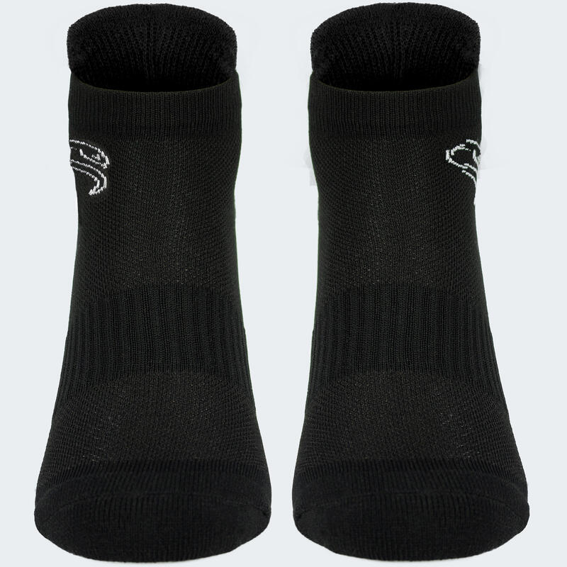 Calcetines deportivos | 2 pares | Mujer y hombre | Negro