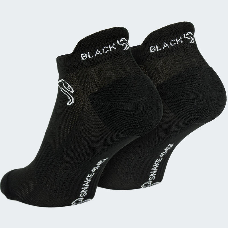 Chaussettes de sports | 2 paires | Femmes et Hommes | Noir