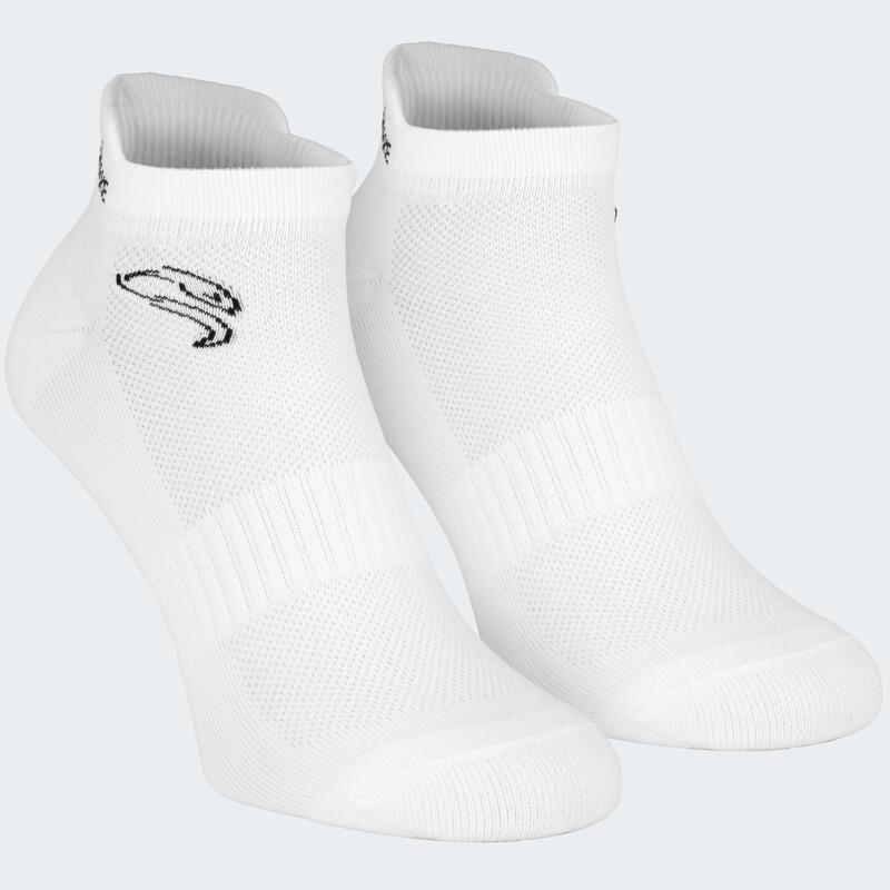 Calcetines deportivos | 2 pares | Mujer y hombre | Blanco