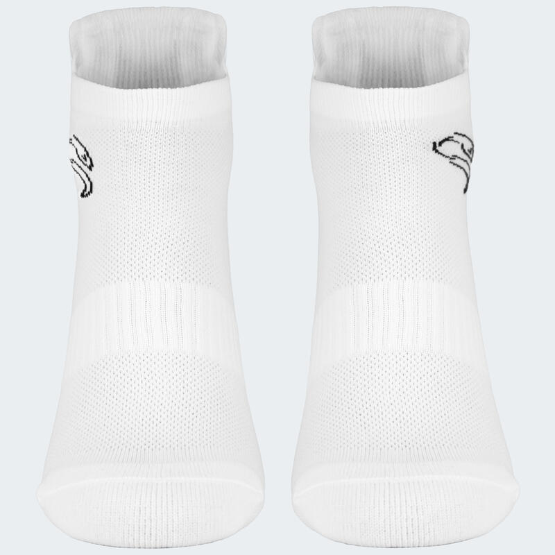 Calcetines deportivos | 2 pares | Mujer y hombre | Blanco