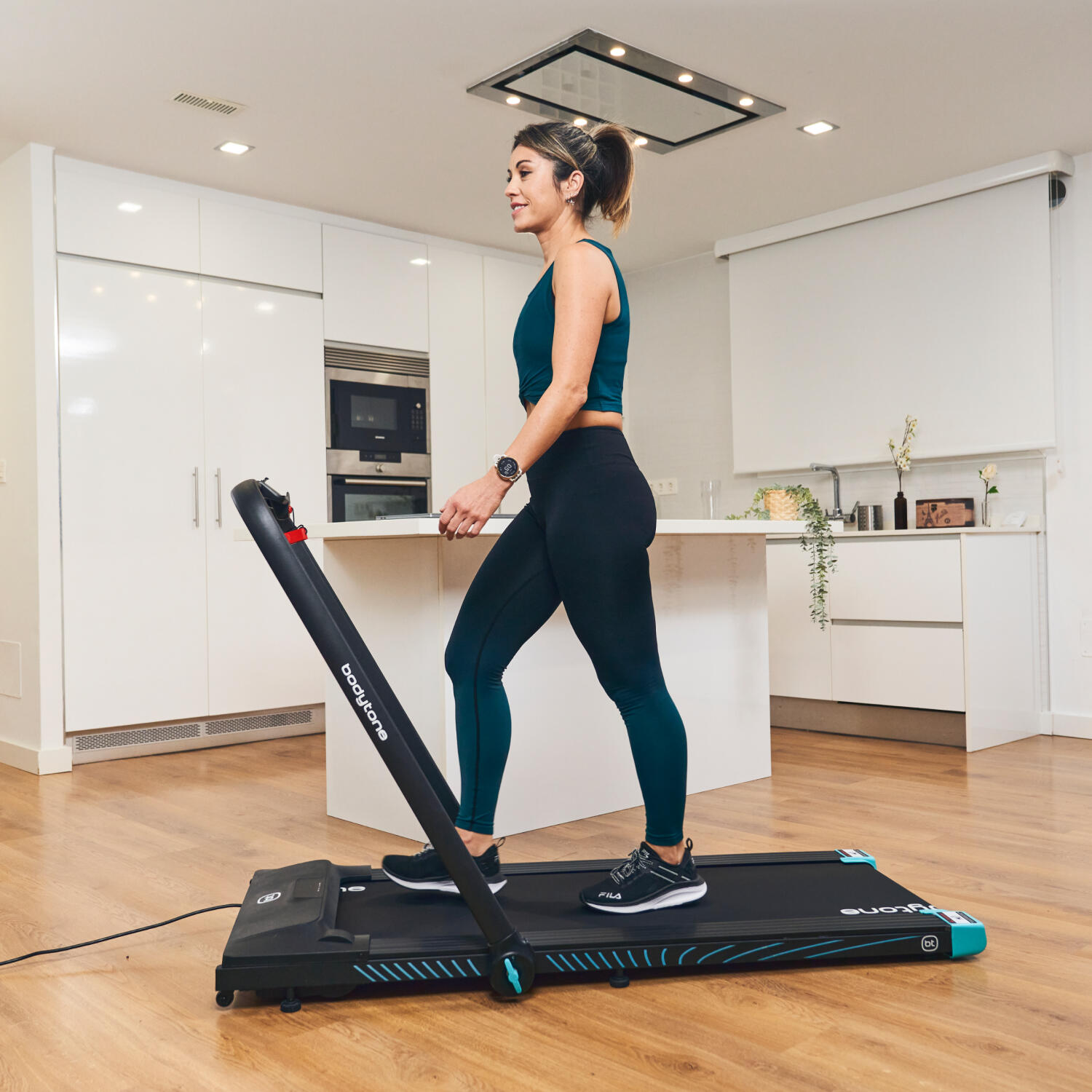 Cinta de correr plegable Bodytone AR100-G 12km/h gris 2/7