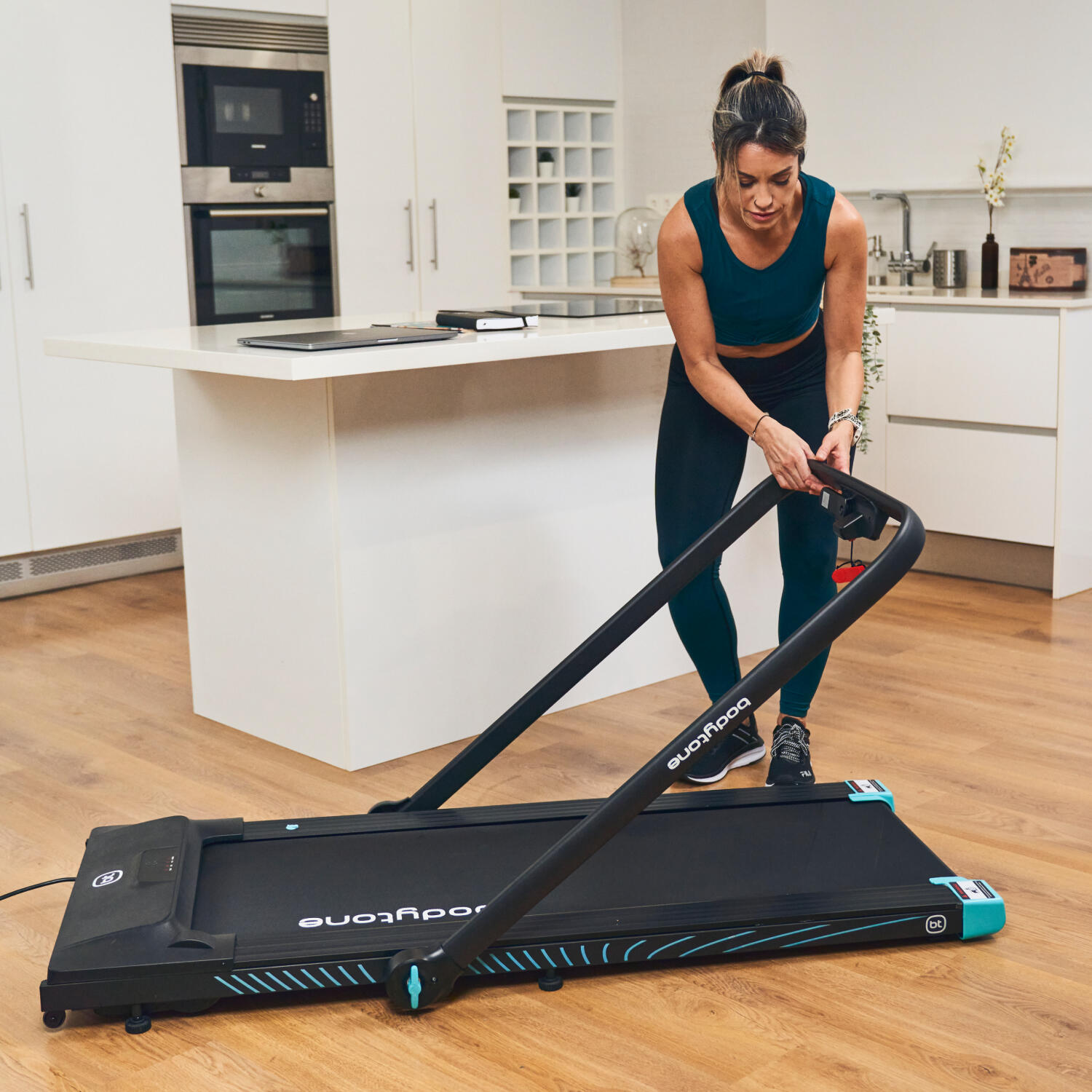 Cinta de correr plegable Bodytone AR100-G 12km/h gris 4/7