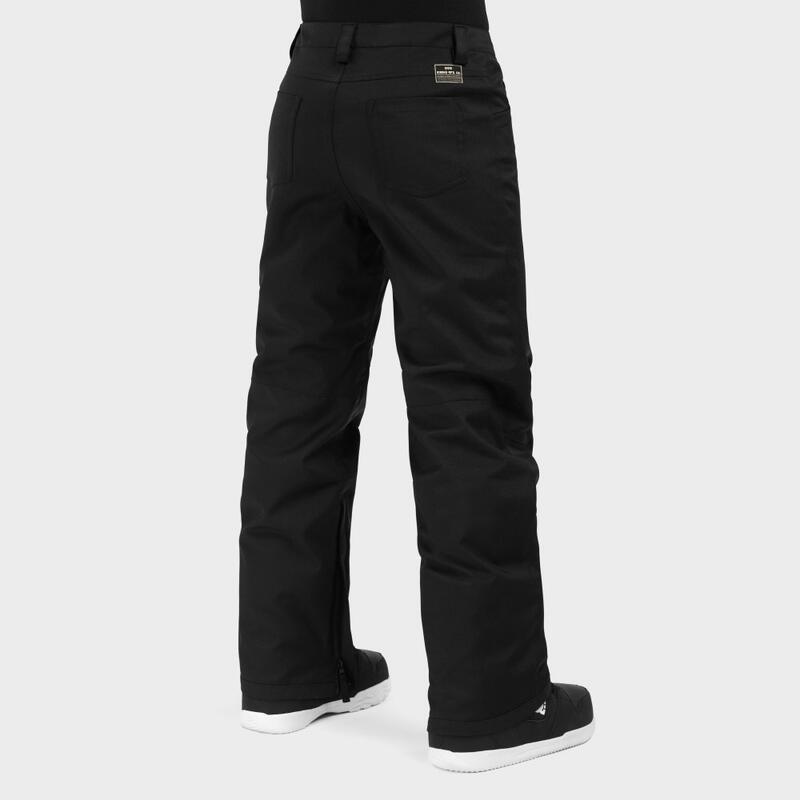 Heren Wintersport hardshell snowboard broek Peyto SIROKO Zwart