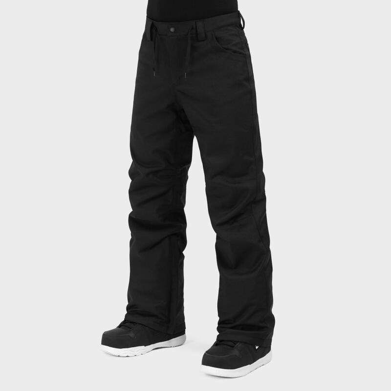 Calças de snowboard hardshell homem Desportos de inverno Peyto SIROKO Preto