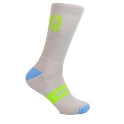 Chaussettes de cyclisme unisexes avec renforts hauts Mooquer Grey Stan Evo II