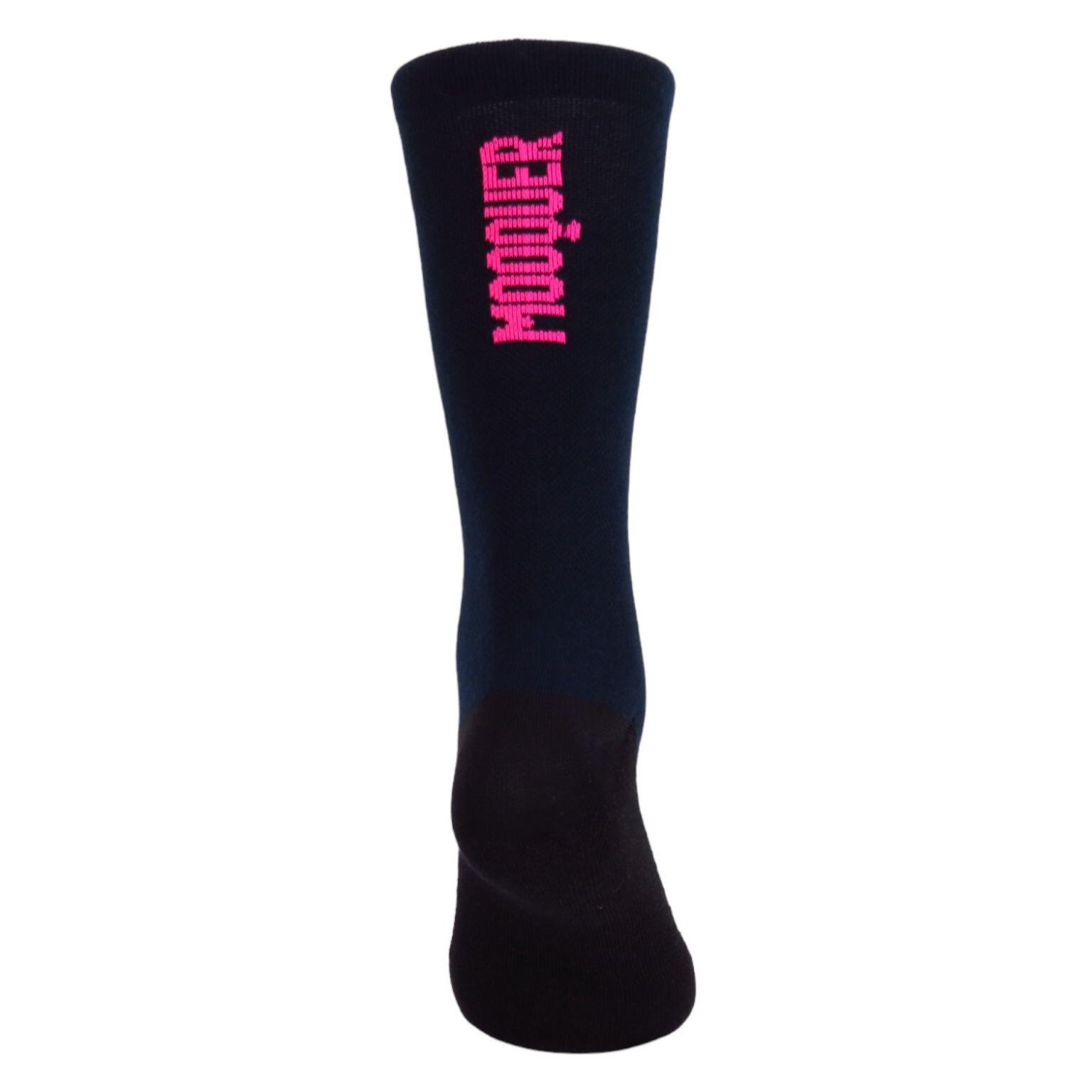 Meias de Ciclismo Térmicas para Tempo Frio Unissex Mooquer Bam Bam Thermique++ 2/7