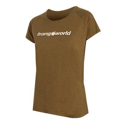 Camiseta de manga corta para Mujer Trangoworld Azagra Marrón