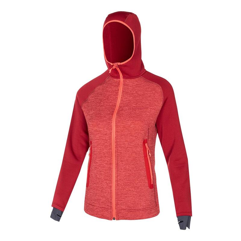 Chaqueta para Mujer Trangoworld Asiego vd Rojo/Rojo/Gris