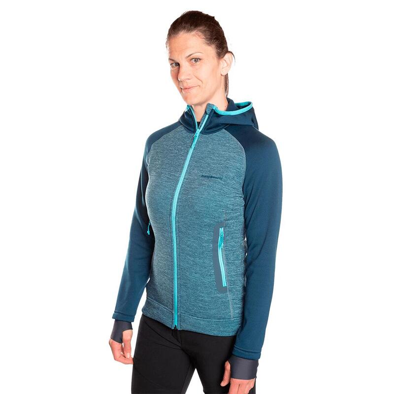 Chaqueta para Mujer Trangoworld Asiego vd Azul/Azul/Gris