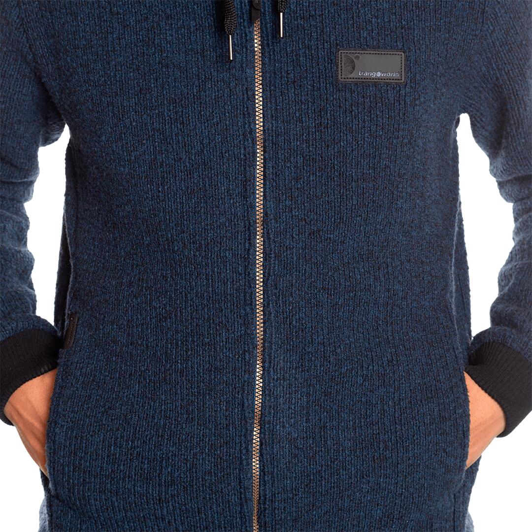 Forro polar para Hombre Trangoworld Tindaya Azul/Negro 6/7