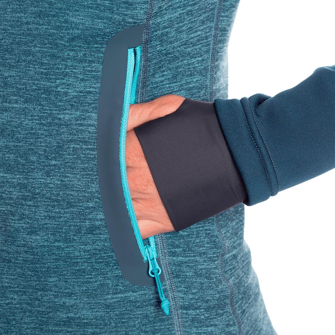 Forro polar para Mujer Trangoworld Asiego vd Azul/Azul/Gris 5/7