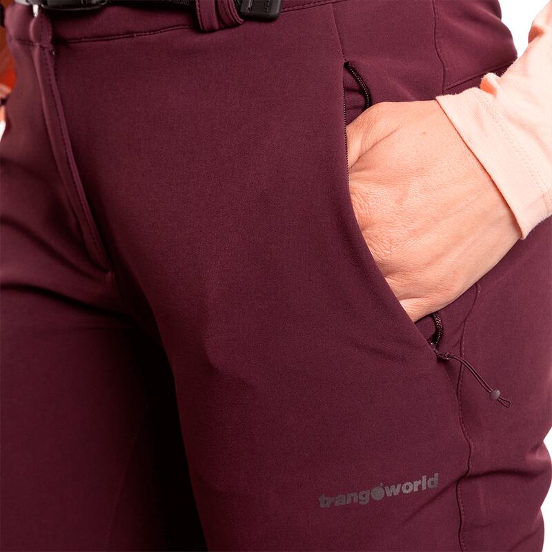 Pantalón para Mujer Trangoworld Olukai Marrón protección UV+30