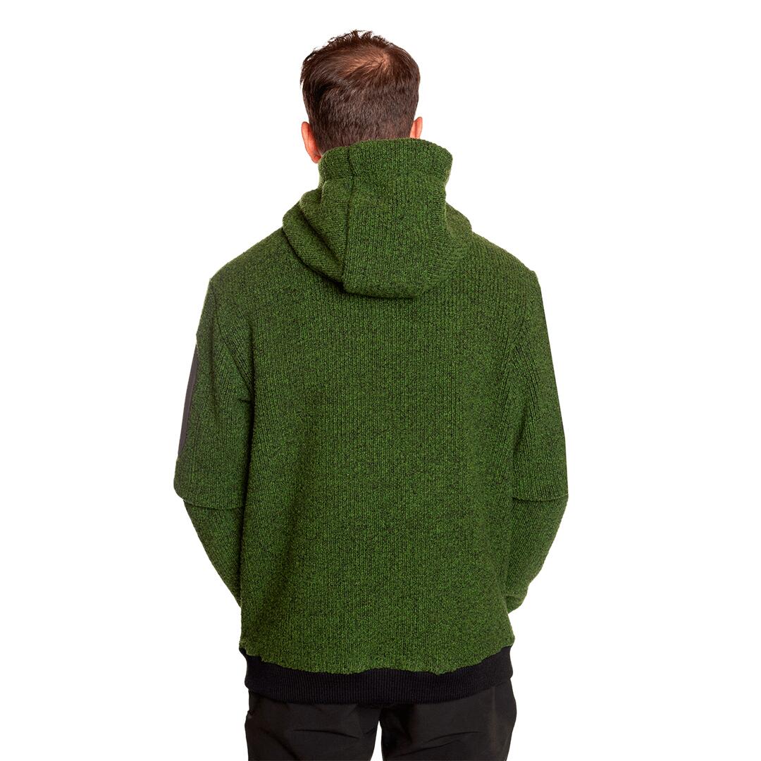 Forro polar para Hombre Trangoworld Tindaya Verde/Negro 4/7