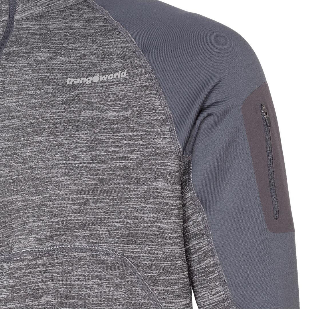 Jersey para Hombre Trangoworld Chiasso vd Negro/Gris/Gris 2/6