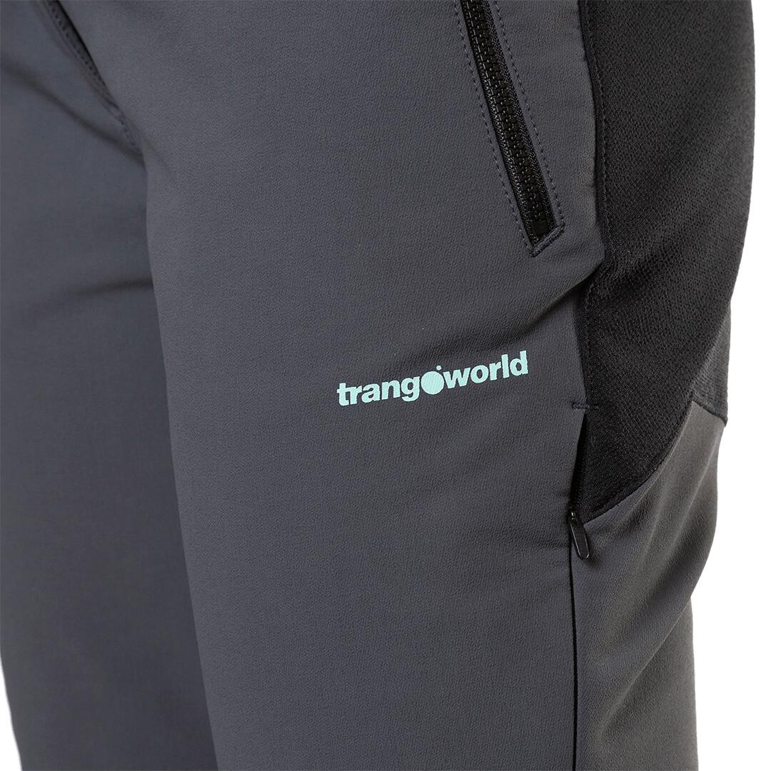 Pantalón para Mujer Trangoworld Uhsi extreme kb Negro/Negro 6/7