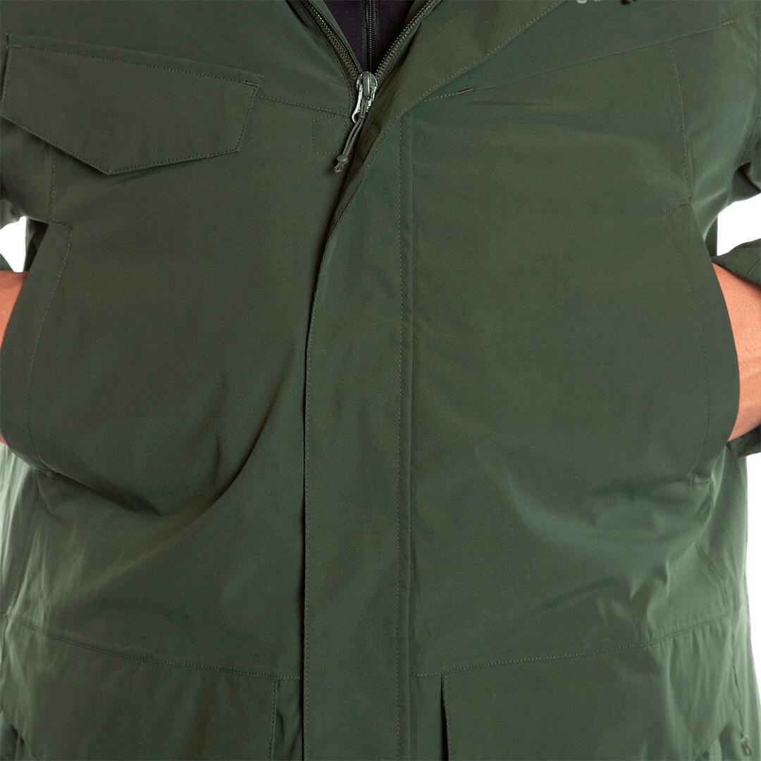 Parka para Hombre Trangoworld Murakka termic Verde/Negro 300g 600cuin 6/7