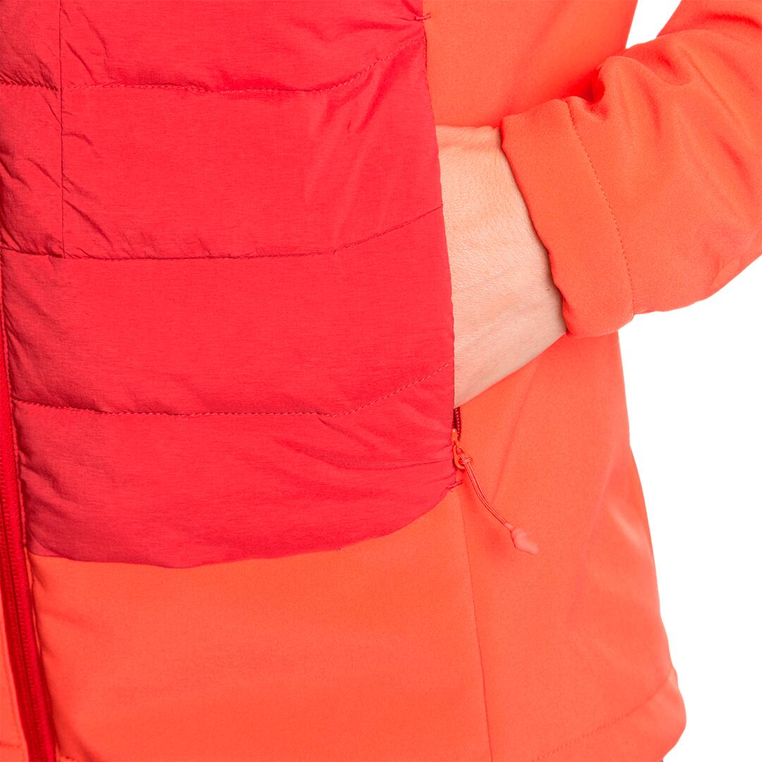 Chaqueta acolchada para Mujer Trangoworld Abeille kb Rojo/Rojo 6/7