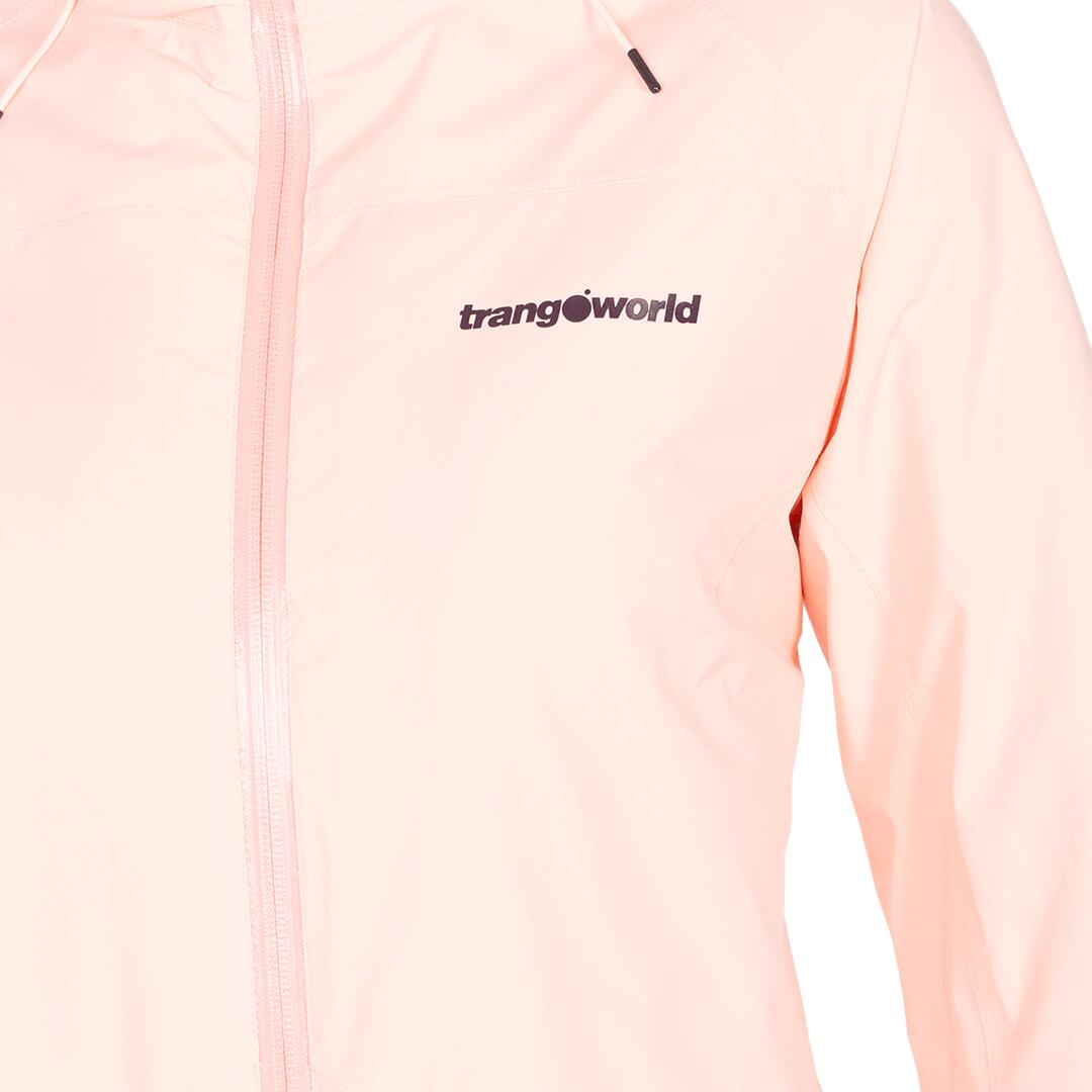 Chaqueta acolchada para Mujer Trangoworld Bodo termic vd Rosa/Marrón Impermeable 2/7