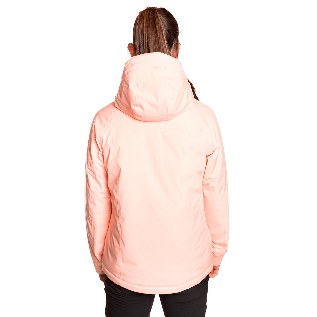 Chaqueta acolchada para Mujer Trangoworld Bodo termic vd Rosa/Marrón Impermeable 4/7