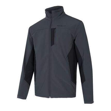 Chaqueta cortavientos para Hombre Trangoworld Larvik Gris/Negro