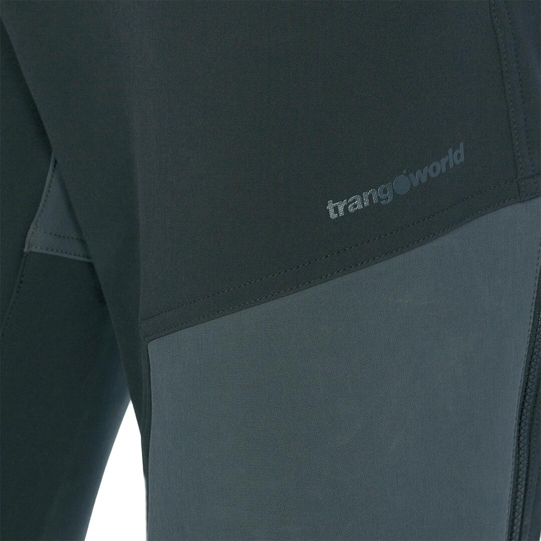 Pantalón para Hombre Trangoworld Mourelle kb Negro/Gris 2/3