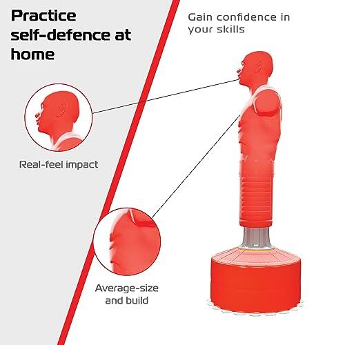 Free-standing Boxing Dummy Full Size Body 4/6