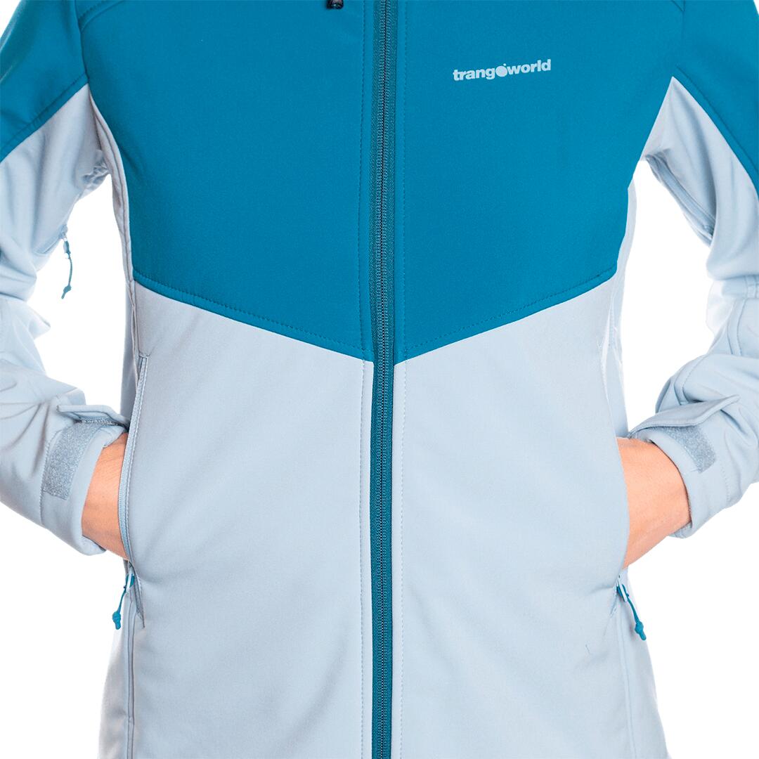 Chaqueta acolchada para Mujer Trangoworld Senjo Azul/Azul 5/7