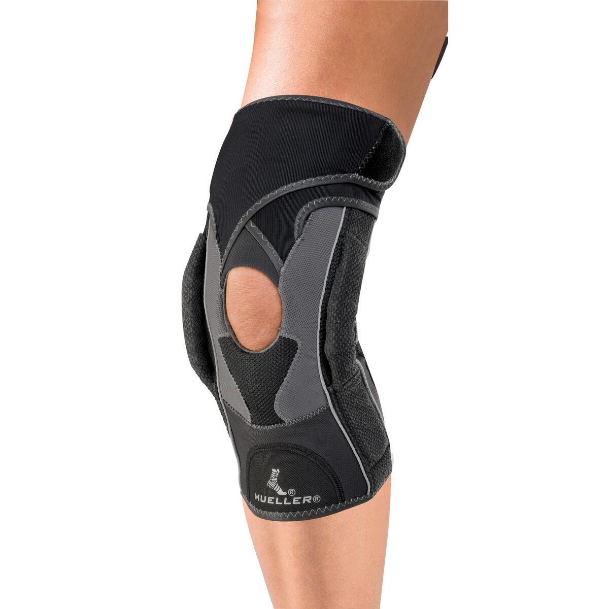 Mueller HG80 Hinged Knee Brace Compression Support for Injury (L) 2/2
