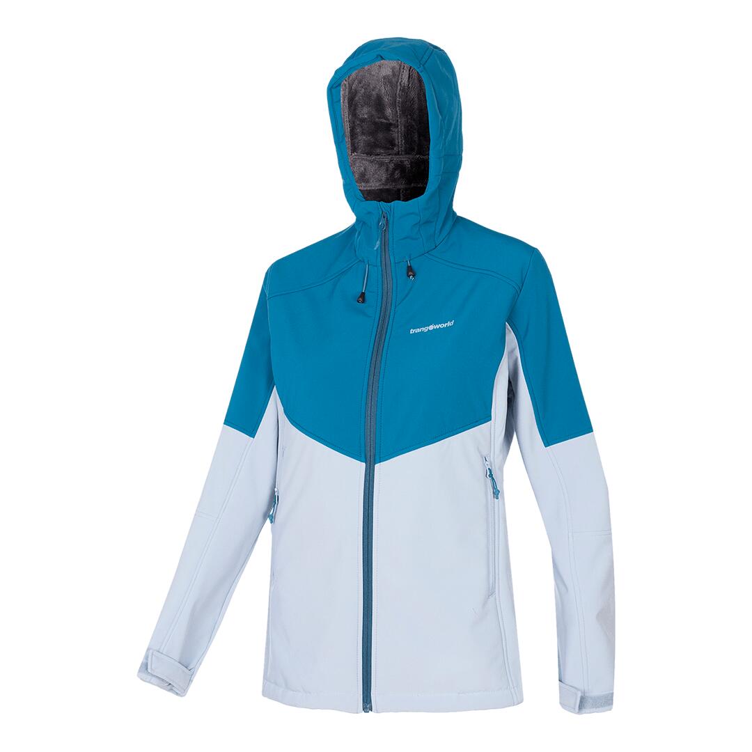 TRANGOWORLD Chaqueta fibra para Mujer Trangoworld Senjo Azul/Azul