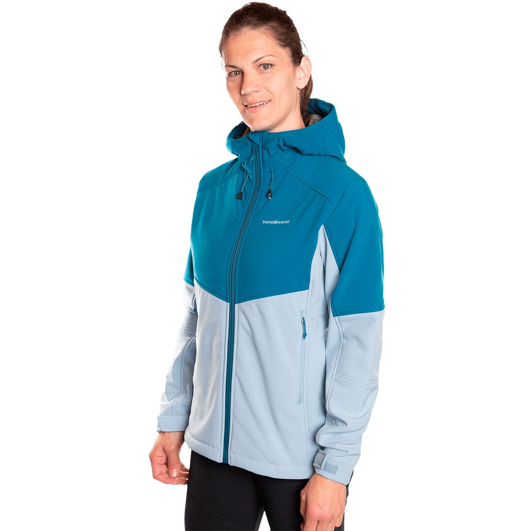 Chaqueta acolchada para Mujer Trangoworld Senjo Azul/Azul 3/7