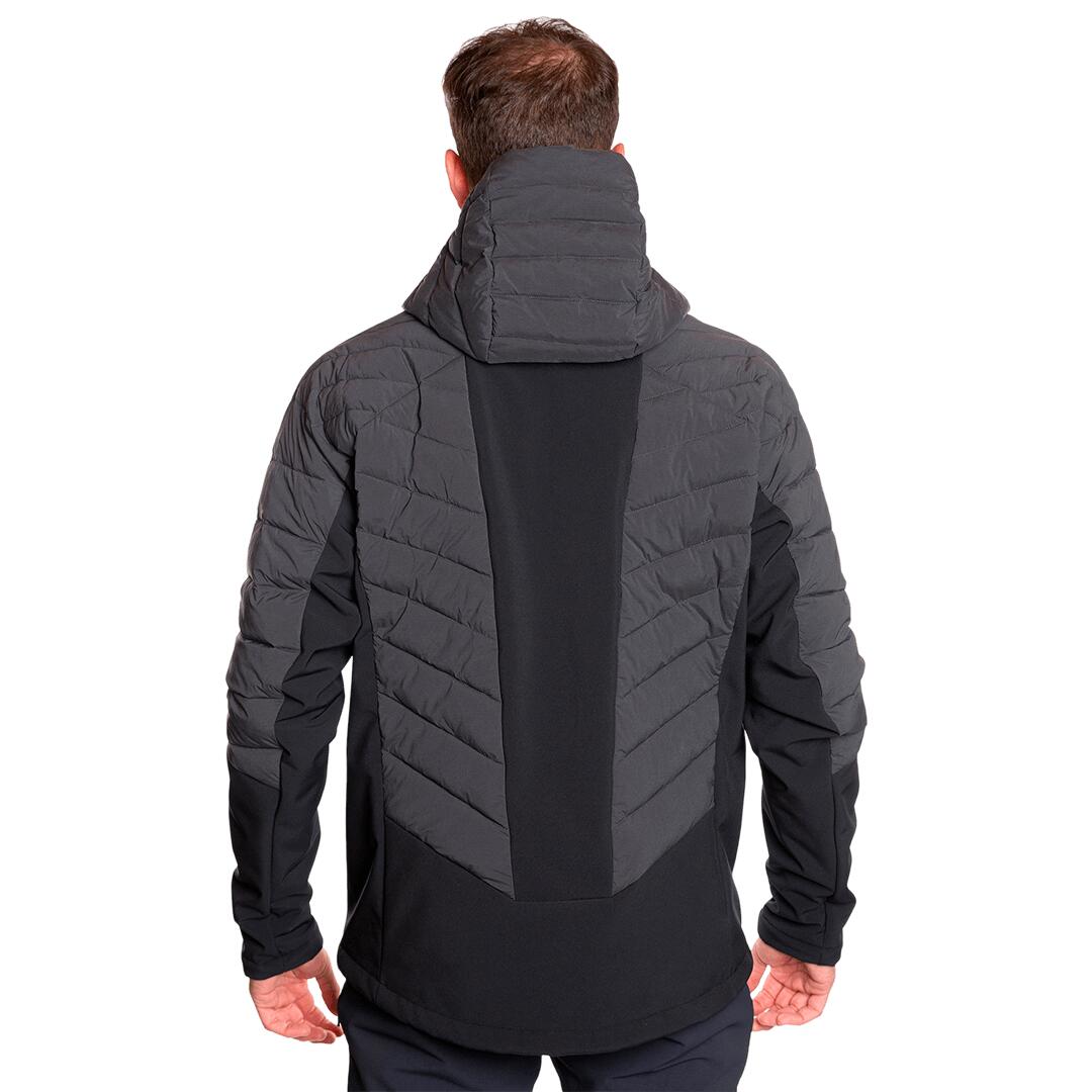 Chaqueta acolchada para Hombre Trangoworld Beraldi kb Gris/Negro 4/7
