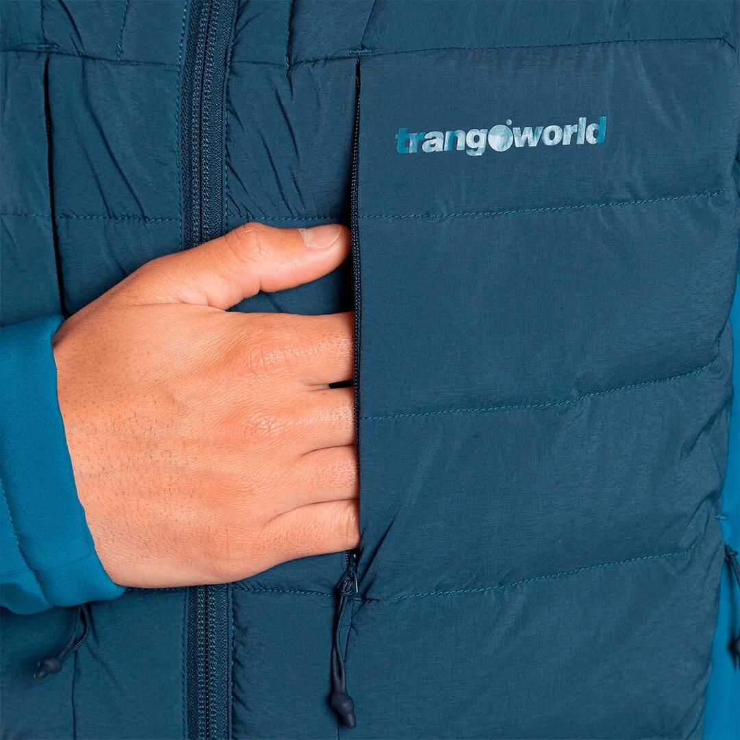 Chaqueta acolchada para Hombre Trangoworld Beraldi kb Azul/Azul 6/7
