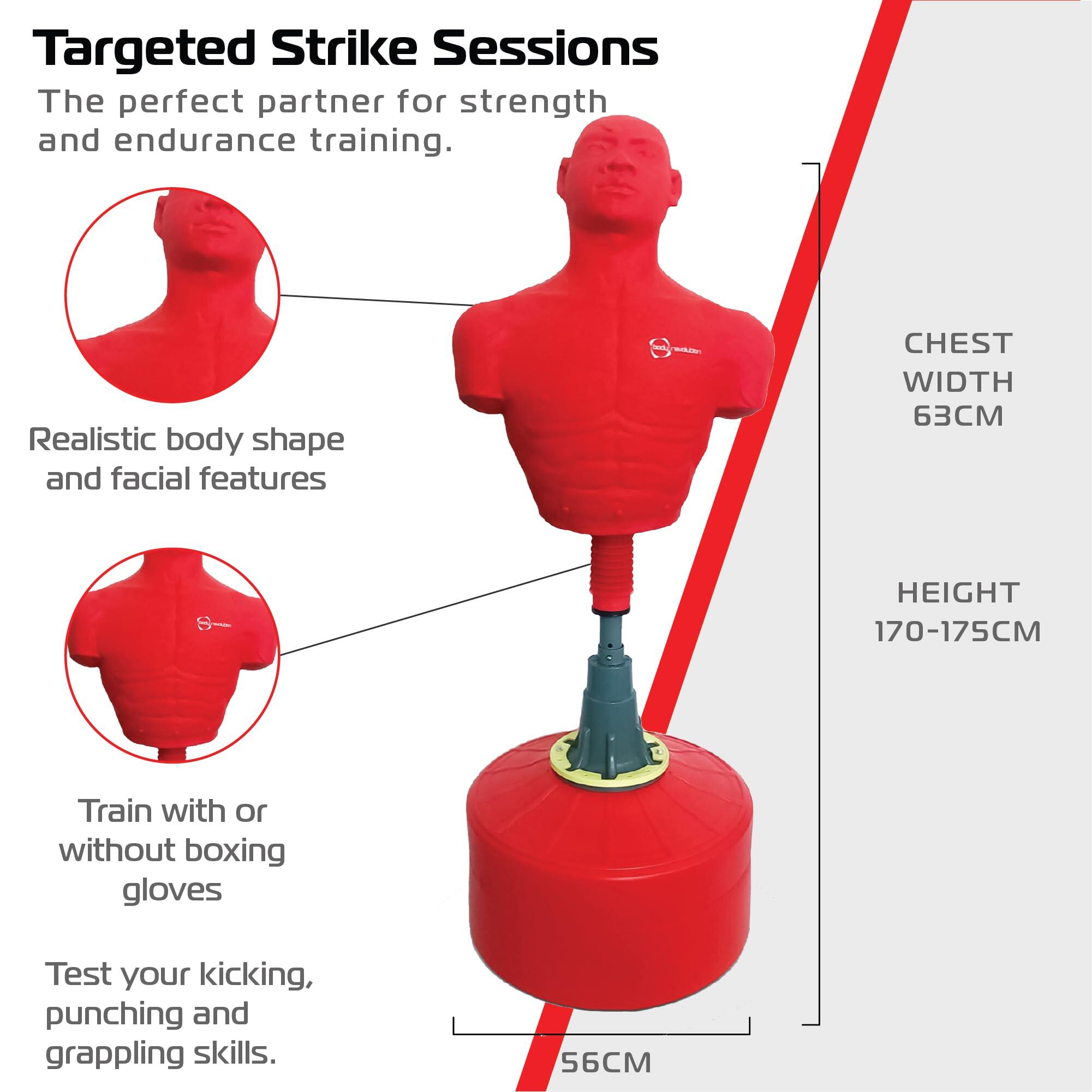 Free-standing Boxing Dummy Large Build 3/4
