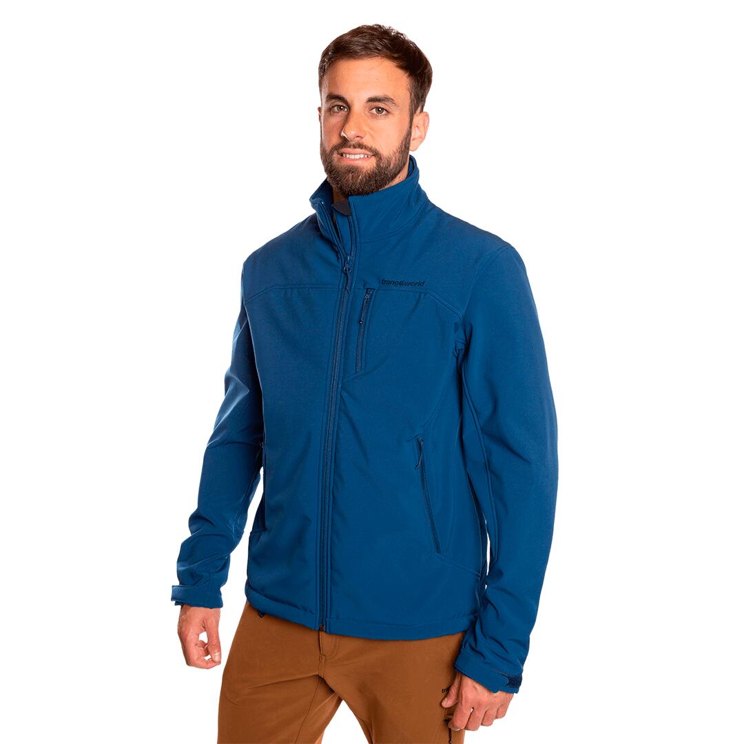Softshell para Hombre Trangoworld Larvik Azul 3/7