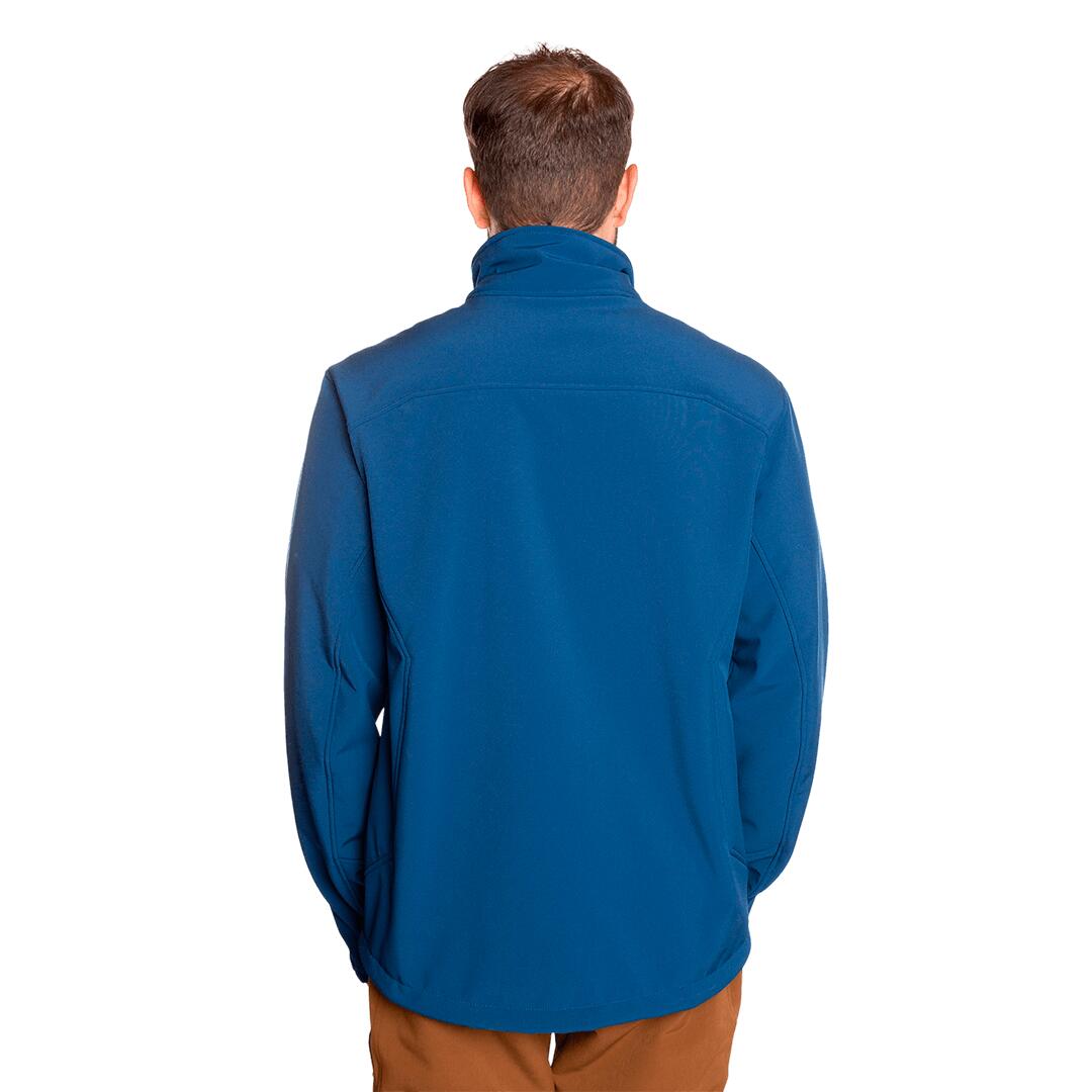 Softshell para Hombre Trangoworld Larvik Azul 4/7