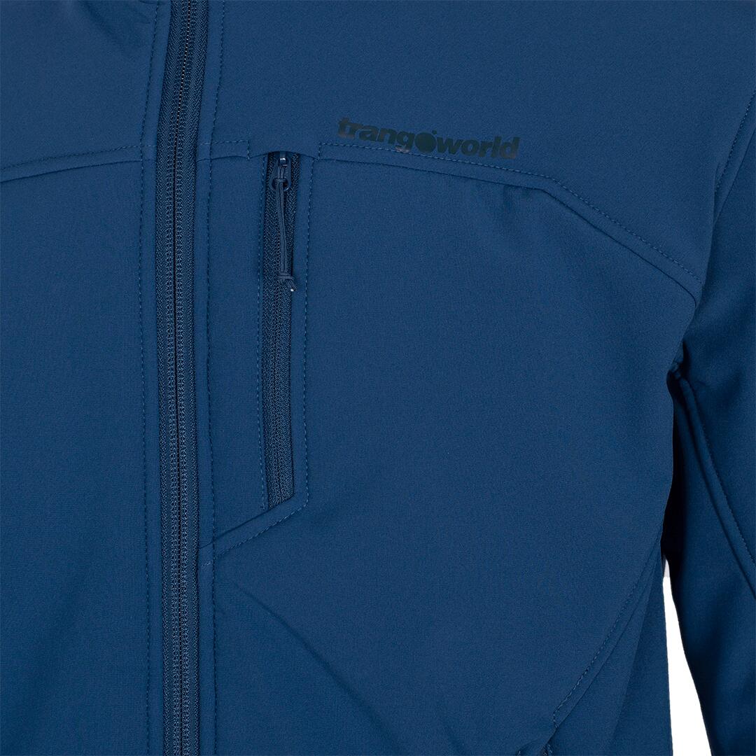 Softshell para Hombre Trangoworld Larvik Azul 2/7