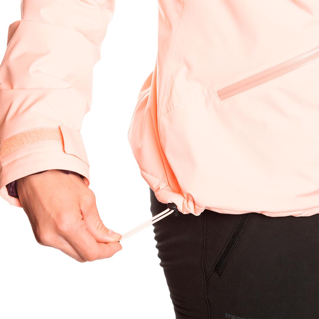 Chaqueta acolchada para Mujer Trangoworld Bodo termic vd Rosa/Marrón Impermeable 6/7