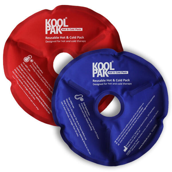 Koolpak Luxury Hot & Cold Pack Round - Dia 14.5cm - Pack of 10